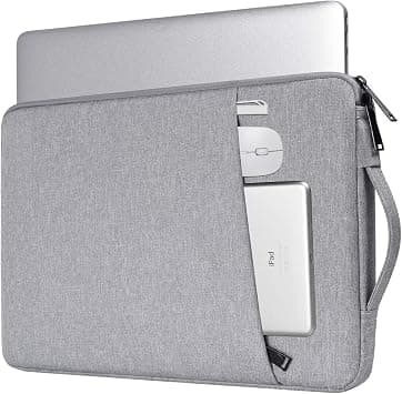 14 Inch Laptop Sleeve Case for Dell Latitude 14/Inspiron 14, Acer HP Lenovo ASUS Chromebook 14/ HP Stream 14/ ASUS ZenBook VivoBook 14/ IdeaPad 3 Computer Notebook Bag(Gery) على Amazon.ae - متتبع الأسعار