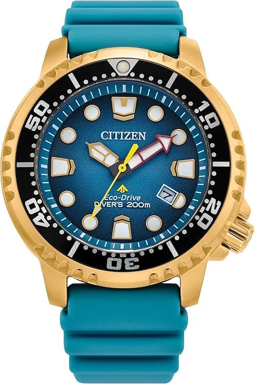 Citizen Eco-Drive Promaster Dive Turquoise Dial Men's Watch BN0162-02X on Amazon.ae - Price Tracker