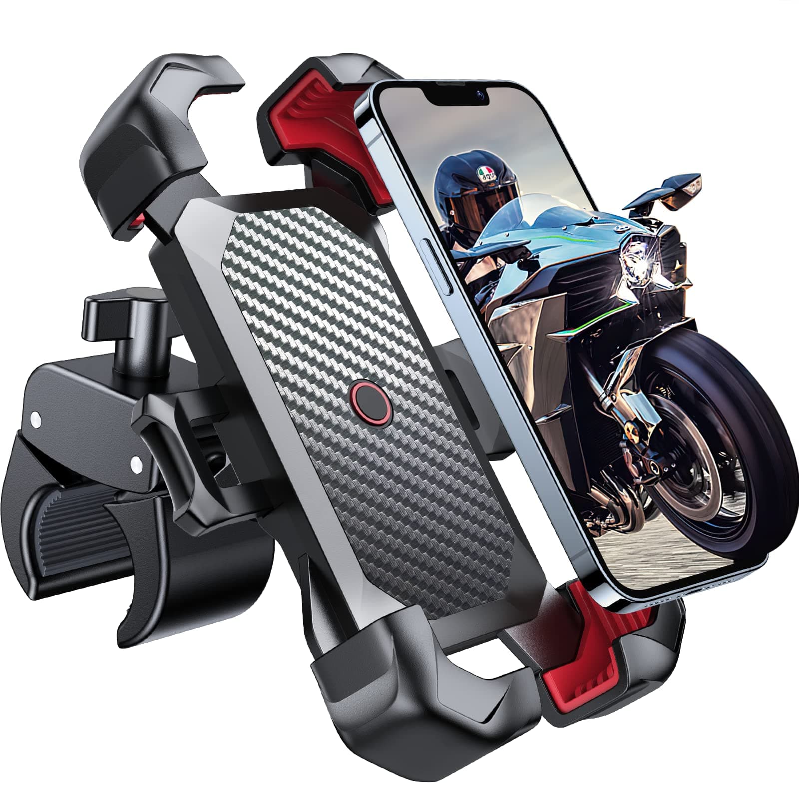 JOYROOM Motorcycle Phone Mount, [1s Auto Lock][100mph Military Anti-Shake] Bike Phone Holder for Bicycle, [10s Quick Install] Handlebar Phone Mount, Compatible with iPhone, Samsung, All Cell Phone on Amazon.ae - Price Tracker