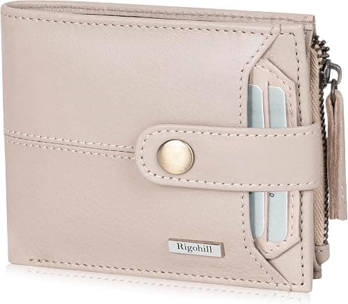 RIGOHILL Doger Garlic Mens Leather Wallet | Leather Wallet for Men | RFID Mens Wallet on Amazon.ae - Price Tracker