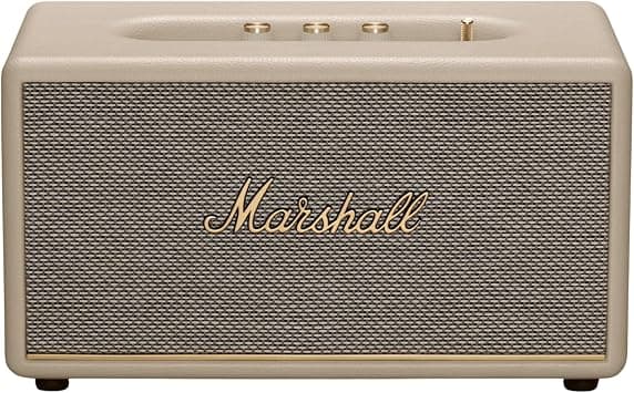 Marshall Stanmore III 50W Premium Home Wireless Speaker with Bluetooth 5.2 and Multiple Inputs - Enjoy signature Marshall sound - Cream, Wi-Fi - Best Deal Finder