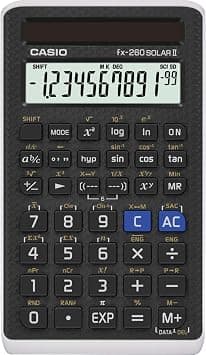 Casio fx-260 Solar II Scientific Calculator | 10-Digit Display | Fraction & Trig Functions | Ideal for Middle School, High School Math, Algebra, Trigonometry | Solar Powered - Best Deal Finder