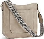 BOSTANTEN Crossbody Bags for Women Trendy Vegan Leather Hobo Handbags Fashion Shoulder Bags Purse with Adjustable Guitar Strap - Best Deal Finder
