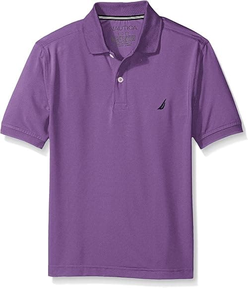 Nautica boys Short Sleeve Solid Polo Polo Shirt on Amazon.ae - Price Tracker
