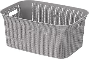 Cosmoplast 50L Cedarattan Laundry Basket, Grey - Amazon.ae Price Tracker