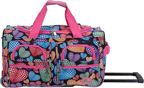 Rockland Rolling Duffel Bag على Amazon.ae - متتبع الأسعار