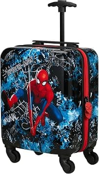 Samsonite Daydream Marvel Spiderman Children's Suitcase, 45 x 33 x 20 cm, 24 L, Hard Shell Hand Luggage Trolley, Suitable for Most Airlines Including EasyJet - with 4 Wheels - Spiderman Mystery على Amazon.ae - متتبع الأسعار