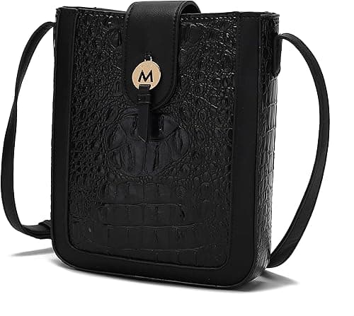 MKF Crossbody Bag for Women PU Leather Pocketbook Handbag Designer Side Messenger Purse, Shoulder Crossover on Amazon.ae - Price Tracker