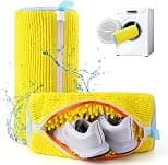 MOMENT Large Shoe Washing Machine Bag – Extra Thick Laundry Shoe Bag for Washer and Dryer, 360° Deep Clean Shoes Laundry Bag, Reusable Shoe Bag for Sneaker washing machine bags - Best Deal Finder