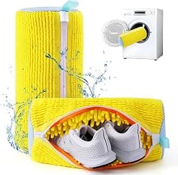 MOMENT Large Shoe Washing Machine Bag – Extra Thick Laundry Shoe Bag for Washer and Dryer, 360° Deep Clean Shoes Laundry Bag, Reusable Shoe Bag for Sneaker washing machine bags - Best Deal Finder