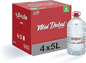 Mai Dubai Bottled Water, 4 X 5 Litre on Amazon.ae - Price Tracker
