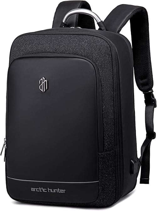 Arctic Hunter Expandable Travel Backpack Convertible Hand Carry bag with USB charging port with TSA friendly Opening laptop Bag for Unisex, B00227L on Amazon.ae - Price Tracker