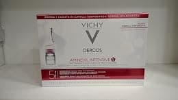 DERCOS Vichy DERCOS Aminexil Intensive 5 Women's Hair Loss Treatment 21 Vials - Best Deal Finder