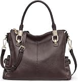Kattee Women Genuine Leather Purses and Handbags Satchel Tote Shoulder Bag - Best Deal Finder