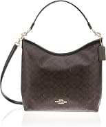 Coach, Laurel Large Shoulder Bag In Signature Canvas, Cy685Imxaq - Best Deal Finder