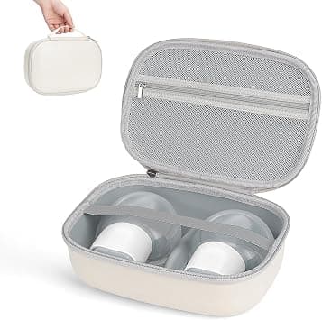 Breast Pump Carrying Bags Case for Willow & Momcozy, Compact Hands Free Wearable Breast Pump Bag for eufy Security/Medela/Bluefair- Travel Pumping Storage Bag with Removable Tray for Mom - Beige on Amazon.ae - Price Tracker