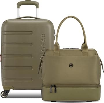 SwissGear 7366, Olive Branch, 2-Piece Set (Mini Weekender/19'), 7366 Hardside Expandable Luggage With Spinner Wheels on Amazon.ae - Price Tracker