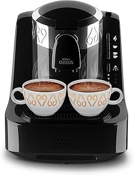 ARZUM OKKA Automatic Turkish Coffee Maker (Silver) | Direct-to-Cup, Self-Cleaning, and Slow Brew Mode for Authentic Taste | OK002 1 Year Manufacturig warranty on Amazon.ae - Price Tracker