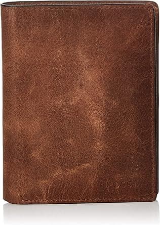 Fossil Men's RFID-Blocking Leather Large Capacity International Combination Bifold Wallet on Amazon.ae - Price Tracker