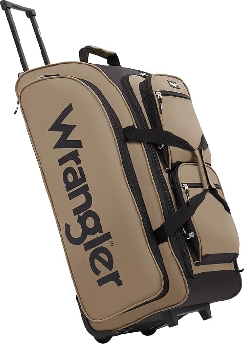 Wrangler 30" Wesley Rolling Duffel Bag on Amazon.ae - Price Tracker