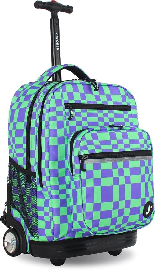 J World New York unisex-adult Sundance rolling backpack for kids on Amazon.ae - Price Tracker