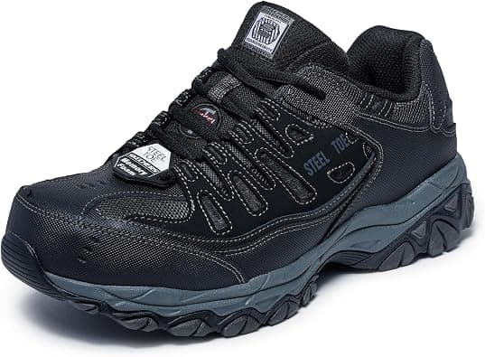 Skechers Cankton-U Mens Industrial Sneaker Shoes , Brown , 39.5 EU on Amazon.ae - Price Tracker