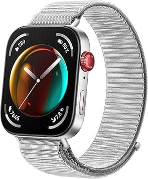 HUAWEI Watch FIT 3, Bluetooth Calls, GPS, Smartwatch, Aluminium Case, iOS & Android, 1.82 Inch AMOLED Display, Up to 10 Days Battery Life, Health and Fitness Management, Grey Nylon on Amazon.ae - Price Tracker