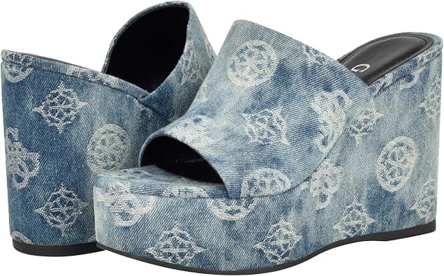GUESS Yenise womens Wedge Sandal على Amazon.ae - متتبع الأسعار