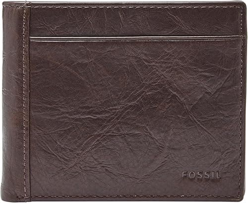 Fossil Men's Quinn Leather Bifold Wallet on Amazon.ae - Price Tracker