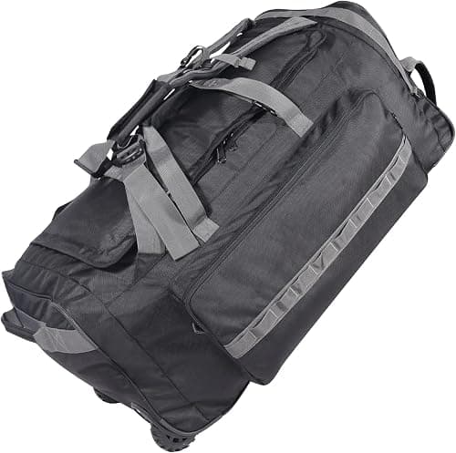 REDCAMP 85L/120L/140L Foldable Duffle Bag with Wheels, Large Travel Duffel Bag on Amazon.ae - Price Tracker