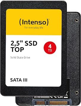 Intenso Amazon.de Internal 2.5 Inch SSD SATA III Top, 4 TB, 550 MB/s, Black: Computers & Accessories on Amazon.ae - Price Tracker