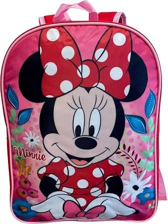 Ruz Minnie Mouse 15" School Bag Backpack (Red-Pink) on Amazon.ae - Price Tracker