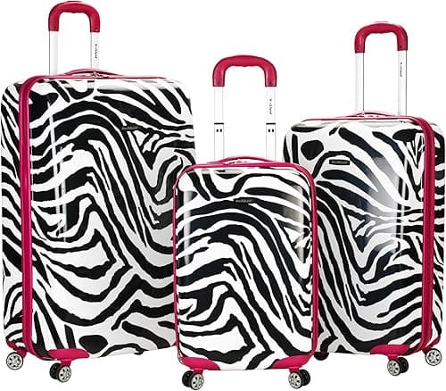Rockland Safari Hardside Spinner Wheel Luggage on Amazon.ae - Price Tracker