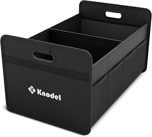 K KNODEL Car Trunk Organizer, Foldable Organizer for Car, Automotive Consoles &amp; Organizers, Storage with Reinforced Handles (Medium, Black) on Amazon.ae - Price Tracker
