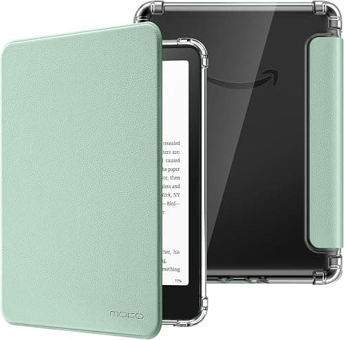 MoKo Case for Kindle Paperwhite 12th Gen & Colorsoft 2024,Agave Green على Amazon.ae - متتبع الأسعار