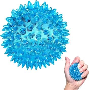 Massage Ball with Soft Spike, Gentle Muscle Recovery Tool for Neck, Back and Feet, Myofascial Release for Office Workers and Seniors على Amazon.ae - متتبع الأسعار