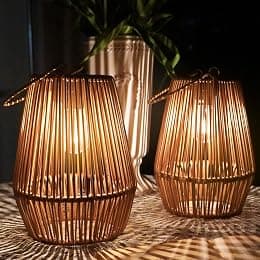 KagoLing Solar Lanterns, Solar Lanterns Outdoor Waterproof Solar Lights for Outside Hanging Solar Lights Outdoor Solar Lamp Lights Decoration for Garden,Yard,Patio,Porch,Trees,Lawn,Pathway, 2 Pack - Amazon.ae Price Tracker