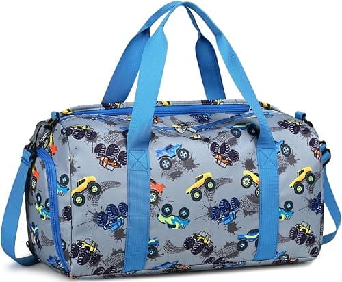 Duffle Bag for Gym Sports Women Girls Workout Travel Bag Weekender with Shoe Compartment and Wet Pocket on Amazon.ae - Price Tracker