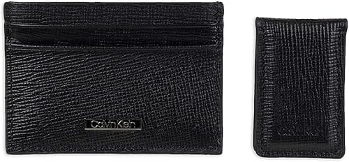 Calvin Klein Men's Card Case with Perforated Logo Wallet on Amazon.ae - Price Tracker