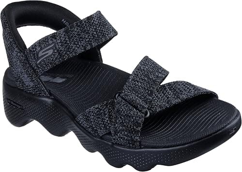 Skechers On-the-go Massage Fit Sandal Hands Free Slip-ins W/Heathered Knit womens Fisherman Sandal على Amazon.ae - متتبع الأسعار