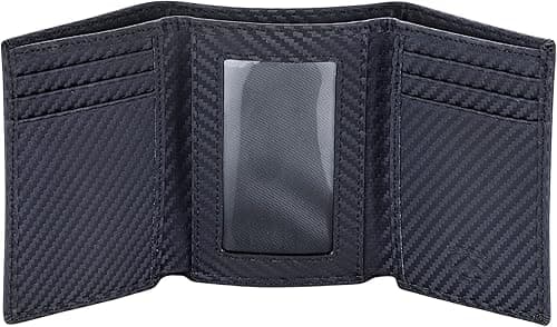Stealth Mode Men's Trifold RFID Blocking Leather Wallet on Amazon.ae - Price Tracker