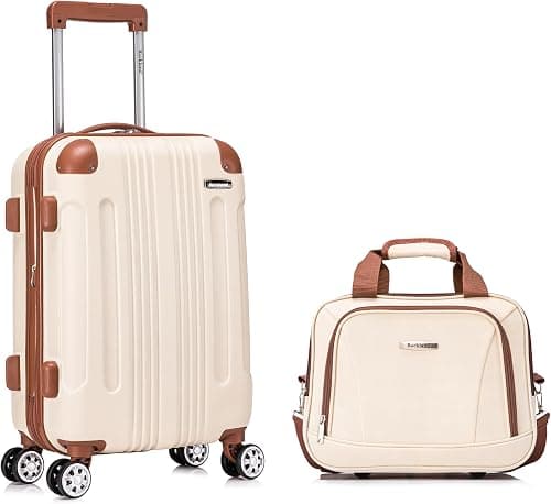 Rockland Hardside Expandable Luggage with Spinner Wheels, Multicolor on Amazon.ae - Price Tracker
