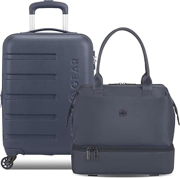 SwissGear 7366, Navy, 2-Piece Set (Mini Weekender/19'), 7366 Hardside Expandable Luggage With Spinner Wheels on Amazon.ae - Price Tracker