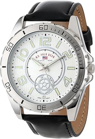 U.S. Polo Assn. Mens Quartz Watch, Analog-Digital Display and Leather Strap US5159 - Amazon.ae Price Tracker