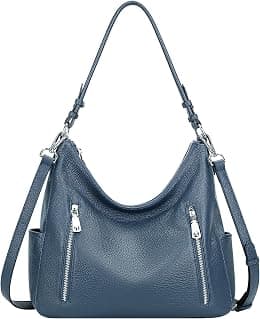 Over Earth Genuine Leather Purses and Handbags for Women Hobo Shoulder Bag Ladies Crossbody Bags Medium - Best Deal Finder