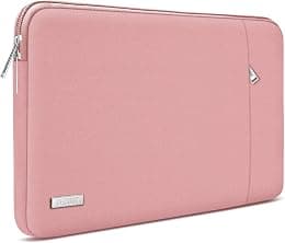 TECOOL 13 Inch Laptop Sleeve Case for MacBook Air M2 M1 2022-2018 13 MacBook Pro M2 M1 2022-2016 12.3 Inch Surface Pro 9 8 7 6 5 4X, XPS 13, HP Envy 13, Pink - Best Deal Finder