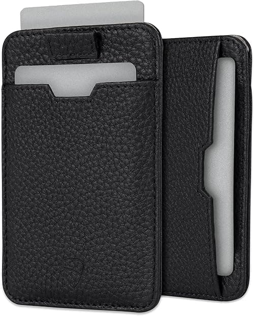 Vaultskin Mens RFID Blocking Slim Leather Card Wallet - CHELSEA Minimalist Front Pocket Cardholder on Amazon.ae - Price Tracker