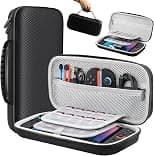 Lmcpa Carrying Case for 2025 Nintendo Switch 2 Console, Travel Case with 20 Game Cartridges, Protective Hard Shell Portable Case Pouch for 2025 Nintendo Switch 2 Console & Accessories, Black - Best Deal Finder