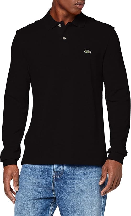 Lacoste Mens Classic L1312 Longsleeves Polo Shirt (pack of 1) on Amazon.ae - Price Tracker