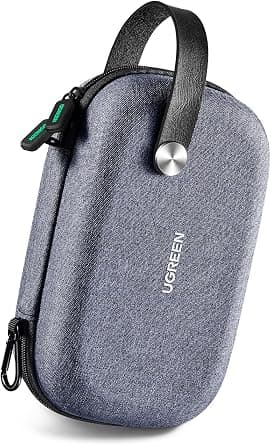 UGREEN Electronics Bag, Tech Accessories Case, Organizer Case for Travel Electronics, Water-Resistant Shockproof Organizer Pouch Compatible with Charger,Charging Cables,Flash Drive,Headphones - Amazon.ae Price Tracker